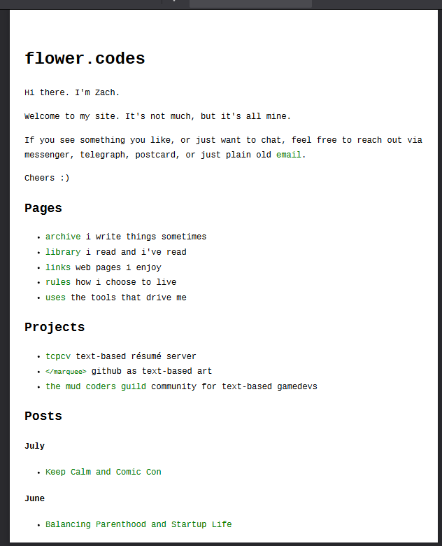 flower.codes example