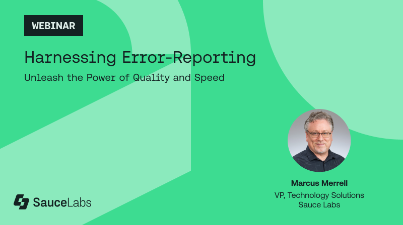 Harnessing Error Reporting