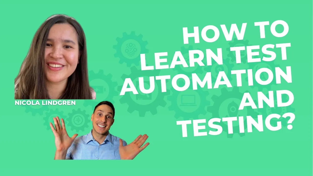 How to Learn Test Automation and Testing