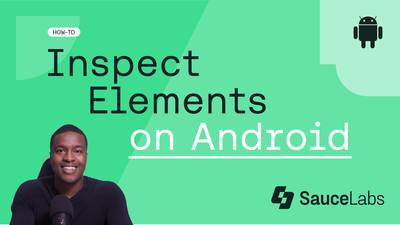 How to inspect elements on an Android device video