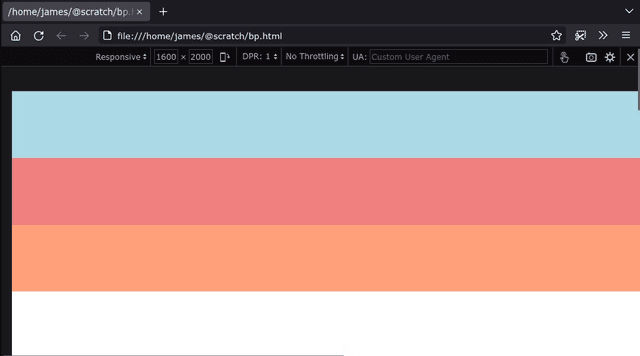 CSS & Media Query Breakpoints for Responsive Design