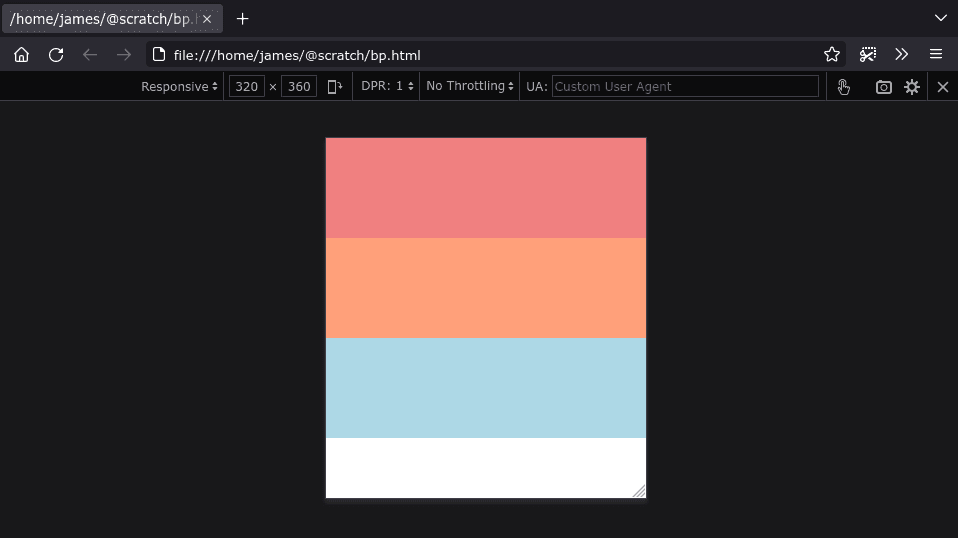 CSS & Media Query Breakpoints for Responsive Design