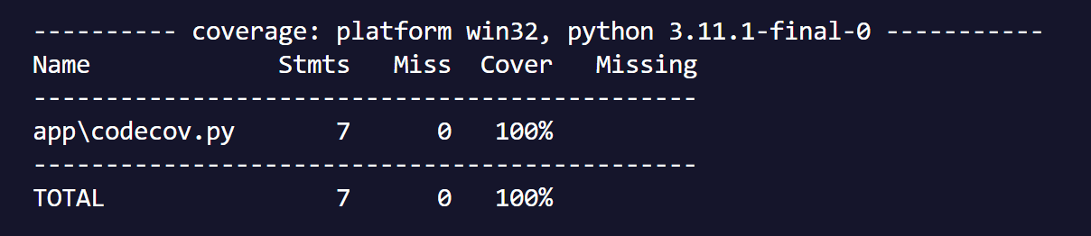 code coverage vs. test coverage in python -... Code Coverage vs. Test Coverage